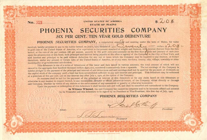 Phoenix Securities Co.
